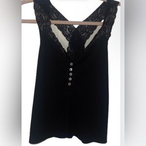 Black Lace Top